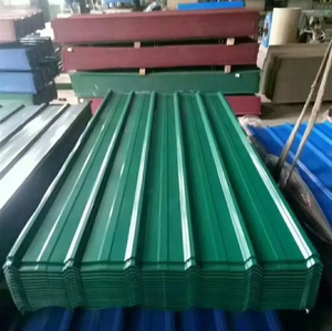 Tôles d'acier galvanisées ondulées de la couleur RAL5000 Plaque d'acier peinte par couleur galvanisée - Product Image 6