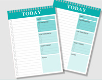 Planificateur hebdomadaire mensuel annuel A5 personnalisé de 2024 à 2025 Cahier à spirale Agenda Organisateur Couverture PVC Nouveaux carnets de notes Planificateur d'horaire