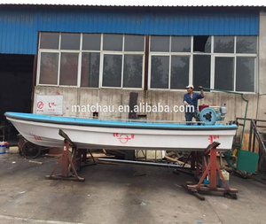 7m outboard engine petrol drive fiberglass boat