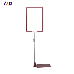 Supermarket Price Holder Free Sample Adjustable Supermarket Display Plastic Pop Price Tag Holder Stand For Promotion