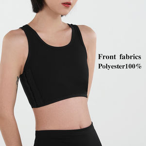 Femmes garçon manqué Sexy Compression poitrine poitrine liant élasticité tissé Corset gilet haut pour lesbiennes filles pull corps Shaper - Product Image 2