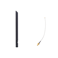 Antenne verticale en caoutchouc 868MHz 915MHz Lora 3dbi pour connecteur GSM mâle U.FL câble en queue de cochon pour le contrôle de la maison intelligente