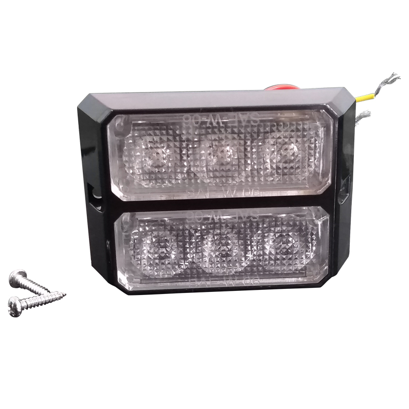 Double Row Led Warning Light and Flash light with LED lighthead