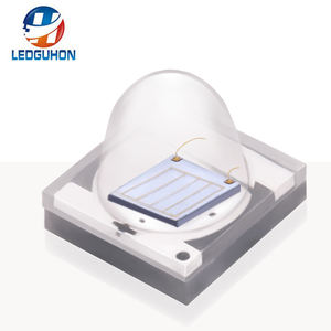 Keramik 3535 Tipe Baru Smd 400nm 405nm 3W CIP Led Uv dengan Lensa 60deg - Product Image 4