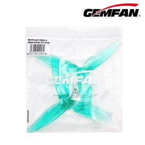 Hélices de drone FPV GEMFAN Hurricane 6045-3 6x4.5x3, pack de 4 (2 CW, 2 CCW), en PC, à pas élevé, pour drones de course UAV - Product Image 4