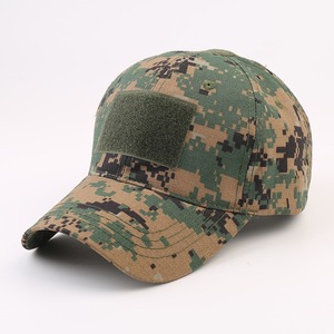 Wholesale <strong>Hook</strong> and <strong>Loop</strong> Fastener Men Camouflage Sports Cap Outdoor Dress Camo Baseball <strong>Hat</strong> for Men