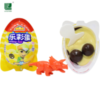 Fournisseur direct d'usine, chocolat noir solide personnalisé OEM pour œufs avec jouets pour enfants et collations au lait, emballage haut de gamme