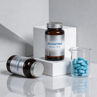 Prix d'usine – Flacon en verre ambré de 300 ml (10 oz) pour médicaments, bocal vide à large ouverture pour comprimés avec couvercle en aluminium