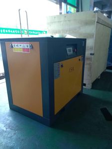 15HP 11KW 스크류 로드 컴프레서, 고압 무급유식 탱크, 380V 모터, AC 전원, 8bar - Product Image 4
