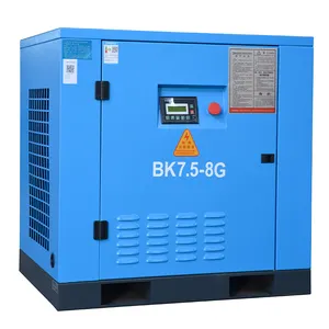 Compressore d'aria a vite lubrificato stazionario Kaishan 7.5 kw10hp BK7.5-8G
