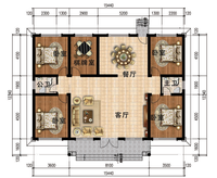 Villa préfabriquée en acier léger, villa de luxe préfabriquée, maison préfabriquée