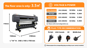 Impresora de Sublimación Digital Grande Fedar de 1.9m para Textiles con 4 Cabezales I3200 Fd5194, Impresora Económica de Sublimación Térmica para Textiles - Product Image 5