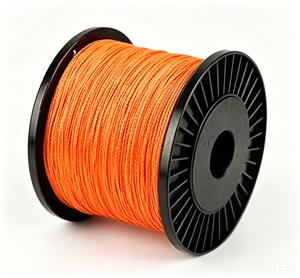 Offre Source Premium Orange Vif 0.6 #   8x Ligne <span class=keywords><strong>de</strong></span> pêche tressée 1000M, parfaite pour lancer, ultra-silencieuse, tressage professionnel - Product Image 1