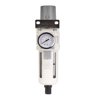 Filtre-régulateur d'air pneumatique YOUBOLI AW2000-02 1/4'' - Unité de traitement d'air de type manuel
