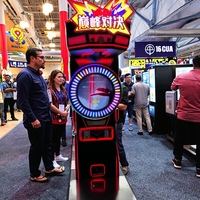 Machine d'arcade de boxe électronique à pièces pour adultes, matériel métallique pour centres de divertissement intérieurs