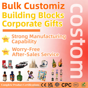 Ensemble de blocs de construction en plastique DIY personnalisables pour montre célèbre, cadeau créatif pour adulte, <span class=keywords><strong>anniversaire</strong></span>, vacances, présentation - Product Image 5