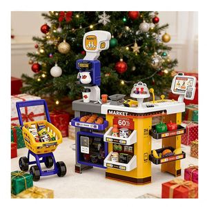Juguete de Supermercado, Caja Registradora, Escáner, Canasta de Compras, Juguetes Educativos para Niños - Product Image 6
