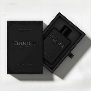 Botella de Perfume de Vidrio Negro Mate de Diseño Personalizado, 30 ml, 50 ml, 100 ml, Envase Vacío, Botellas Cuadradas de Perfume con Embalaje en Caja - Product Image 2