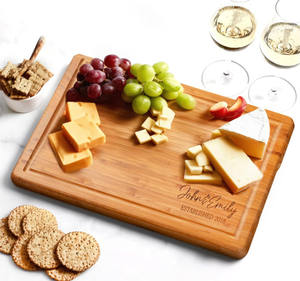 High Quality Unique Personalized Custom Engraved Bamboo Cutting <strong>Board</strong> - Product Image 2