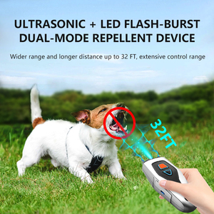 Dispositif de contrôle anti-aboiement pour dresseur de chiens Dispositif à ultrasons-Correcteur pour animaux de compagnie, collier anti-aboiement Alternative pour chiens - Product Image 3