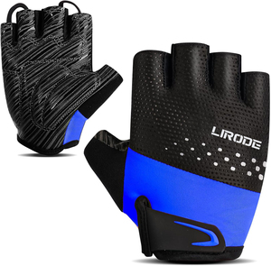 Gants antidérapants pour enfants, sans doigts, pour vélo, VTT, court, avec poignet réglable - Product Image 3