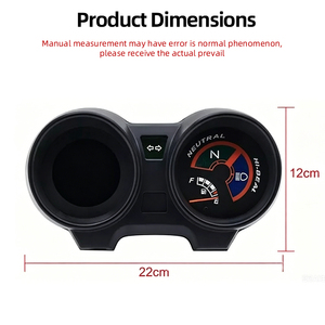 Brazil Market <b>Modified</b> Motorcycle Speedometer Tachometer for Honda Titan CG150/Wholesale - Product Image 2