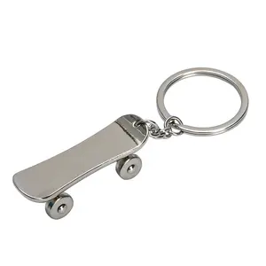 Custom Style 3d Pendant Keychain Creative Metal Scooter Keychain For Bag Decoration