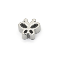 Perles tamis à matcha en acier inoxydable 316, accessoires pour la cérémonie du thé japonaise, perles creuses mignonnes de dessin animé, pièces d'outils de thé DIY