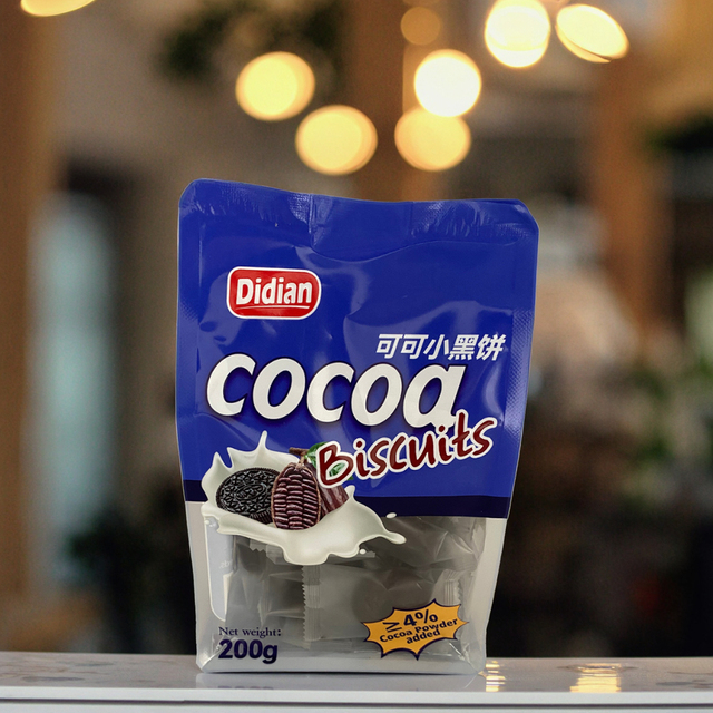 Biscuits for Savory Snack Cocoa Chocolate Cookies