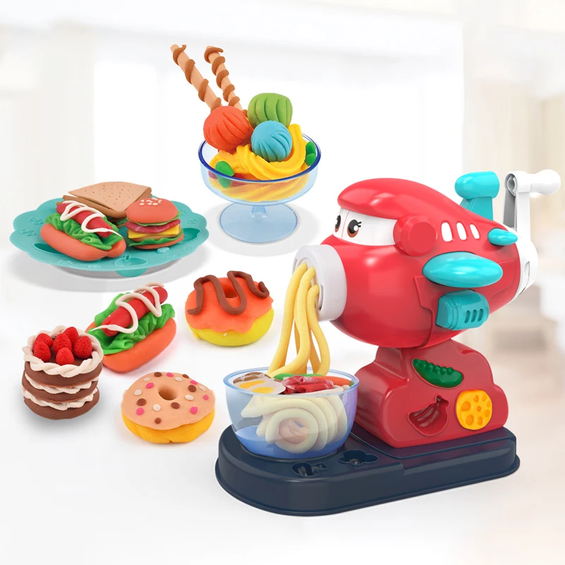 Новинка 2021, веселая цветная глина в форме самолета «сделай сам», Набор для игры в тесто, развивающая игрушка для детей