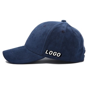 Customizable 5-Panel Cotton Suede Sports Cap 3D Embroidered Big Letter Logo Formal Style Baseball <strong>Gorras</strong> De <strong>Gamuza</strong> - Product Image 3