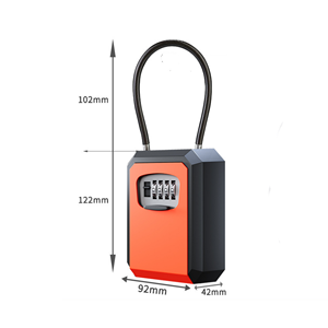 <span class=keywords><strong>Caja</strong></span> de <span class=keywords><strong>Seguridad</strong></span> para <span class=keywords><strong>Llaves</strong></span> con Montaje en Pared, <span class=keywords><strong>Caja</strong></span> de <span class=keywords><strong>Seguridad</strong></span> con Combinación de 4 Dígitos Reajustable para el Hogar, <span class=keywords><strong>Airbnb</strong></span> y Uso en Exteriores - Product Image 5