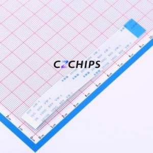 BX-FFC0.5-F-10048-24P FFC Cable (Flexible Flat Cable) P=0.5mm Connector 24P 0.5mm Reverse 10cm - Product Image 1