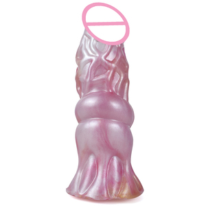 Werkspreis Alien Cock-Verlängerungsärmel Herren Silicone Cock-Armel Vergrößerer bunter Knoten Penis-Scheide Kondom für Männer Sexspielzeug - Product Image 2