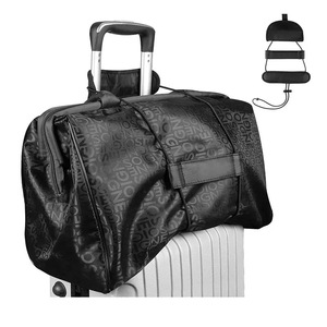 Luggage <b>Straps</b> Black Oxford Cloth Travel Case Fixing <b>Strap</b> For <b>Suitcase</b> Bag Accessories - Product Image 3