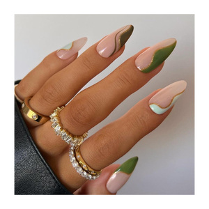 Qualité supérieure Ombre Impression Or Bronzage Faisant La <span class=keywords><strong>Machine</strong></span> Longueur Moyenne Amande Réutilisable Presse Sur <span class=keywords><strong>Ongles</strong></span> <span class=keywords><strong>Faux</strong></span> <span class=keywords><strong>Ongles</strong></span> De Colle - Product Image 5