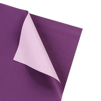 Papier d'emballage de fleurs coréennes en plastique imprimé Double face, deux couleurs, vente en gros, papier d'emballage de fleurs de haute qualité, étanche