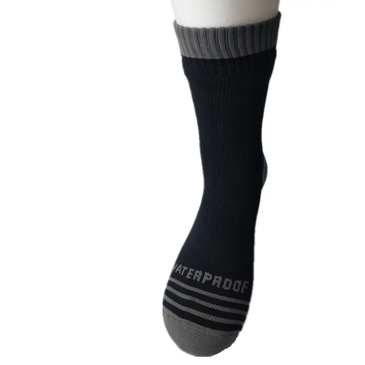 Probe kostenlos MOQ 1 Paar Unisex wasserdichte atmungsaktive Socken Wasserdichte Socken zum Wandern im Wasser