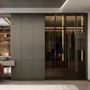 Mobile Melinco per Soggiorno in Tonalità Scure, Pareti e Porte Coordinate Opache, Alta Qualità, Ecologico e Durevole per Ville e Hotel - Product Image 1