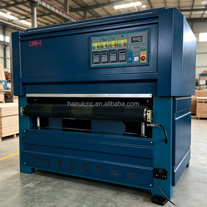 Multifunktionale Holzbürsten-Poliermaschine Flach- und Kurvenholz-Schleifausrüstung für Holztüren, Kleiderschränke und Bodenbeläge - Product Image 1