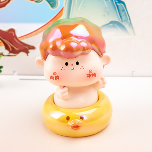 กล่องสุ่มของเล่นน่ารัก Yu Mo Craft ชุด 8 ชิ้น ฟิกเกอร์สะสมแบบสุ่ม ของตกแต่งโต๊ะ ของขวัญสำหรับเด็กอายุ 8-13 ปี - Product Image 4
