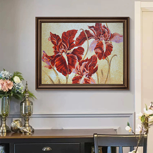 Pintura DIY, Arte, Bordado a Mano, Óleo sobre Vidrio para Decoración del Hogar, Piscina y Exteriores - Product Image 4