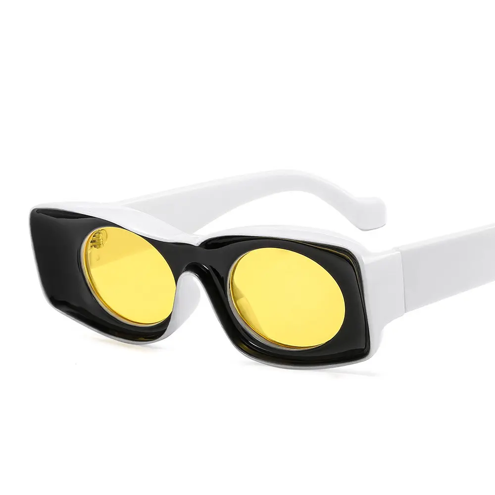 Kleurrijke Vierkante Zonnebril Designer Zonnebril Beroemde Merken Retro Hip Hop Shades Voor Mannen Vrouwen Unisex Gafas De Sol