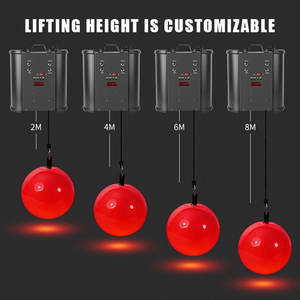 Disco & Club Night Club's Lighting Solutions Used DMX512 Kinetic Ball Art Stage Proyección Luces 100W LED Winches - Product Image 4