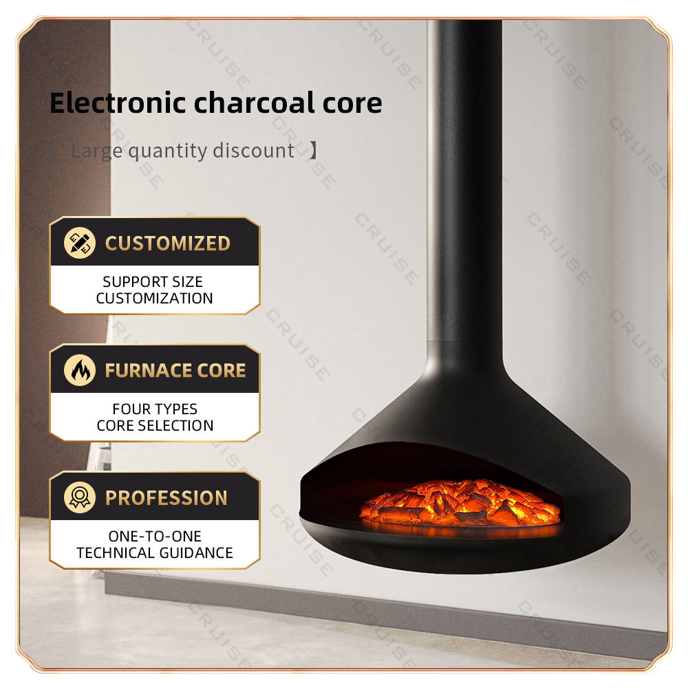 Nelson-cheminée électronique