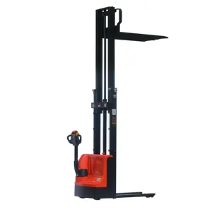 Heli Forklift 3M/3.5M Lift Height 12t 1.5t 3300lbs Walkie Stacker With CE Electric Lifter Option Straddle Legs And Lithium