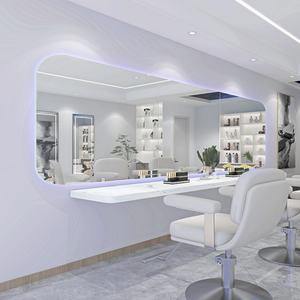 Miroir de coiffeur haut de gamme avec éclairage LED, miroir mural horizontal - Product Image 5