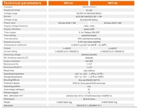 Relais horaire miniature à rail DIN à 10 fonctions avec délai d'activation/désactivation de 0,1 s à 10 jours, multifonction AC/DC