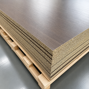 Feuchtigkeitsbeständige Laminierte <span class=keywords><strong>Spanplatte</strong></span> 2440x1220mm 2800x2070mm 18mm <span class=keywords><strong>Wei</strong></span>ß Grau <span class=keywords><strong>Spanplatte</strong></span> für Schränke - Product Image 5