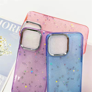 Tốt nhất bán 3 trong 1 TPU PC Combo điện thoại long lanh trường hợp đối với <span class=keywords><strong>iPhone</strong></span> 16 Pro Max trường hợp điện thoại Bìa - Product Image 6